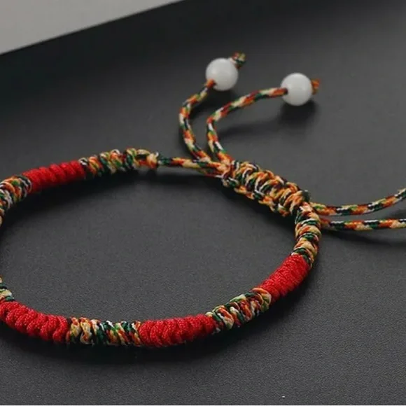 Lucky Buddhist Monk Bracelets- (2 bracelets in set 1 yellow and 1) unisex - Picture 5 of 15